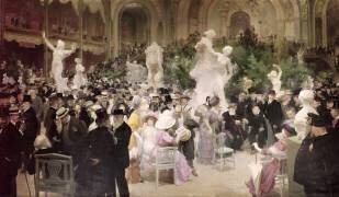 Vendredi au Salon des Artistes Français (Jules Grün) - Muzeo.com