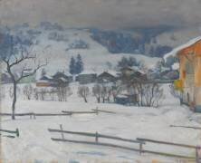 Vers le soir (Megève) (Arnold Lakhovsky) - Muzeo.com