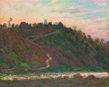 Village de la Roche-Blond: effet du soir (Claude Monet) - Muzeo.com
