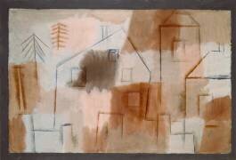 Village en bleu et orange (Paul Klee) - Muzeo.com