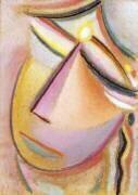 Visage du sauveur : Inclinaison de la tête (Alexej von Jawlensky) - Muzeo.com