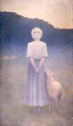 Vision de sainte Geneviève (2ème version) (Alphonse Osbert) - Muzeo.com