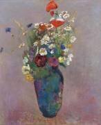 Vision: vase de fleurs (Odilon Redon) - Muzeo.com