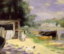 Vue de Bougival (Auguste Renoir) - Muzeo.com