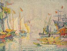 Vue de Constantinople, dite aussi La Corne d'or, matin (Paul Signac) - Muzeo.com