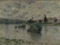 Vue de la Seine (Claude Monet) - Muzeo.com