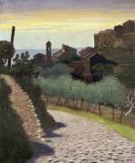 Vue de l'Eglise Saint-Anne (Félix Vallotton) - Muzeo.com