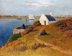 Vue de Lorient (Henry Moret) - Muzeo.com
