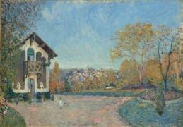 Vue de Marly-le-Roi depuis Coeur-Volant (Alfred Sisley) - Muzeo.com