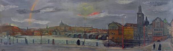 Vue de Prague (Georges Kars) - Muzeo.com