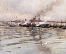 Vue de Venise (Giovanni Boldini) - Muzeo.com