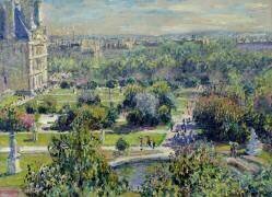 Vue des jardins des Tuileries (Claude Monet) - Muzeo.com