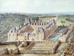Vue du château d'Ecouen (Alphonse Lejeune) - Muzeo.com