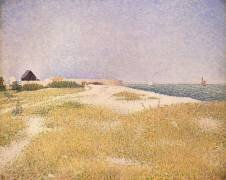 Vue du Fort Samson (Georges Seurat) - Muzeo.com