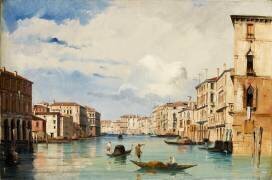 Vue du grand canal à venise (Jules-Romain Joyant) - Muzeo.com