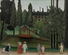 Vue du Kiosque du Parc Montsouris (Henri Rousseau) - Muzeo.com