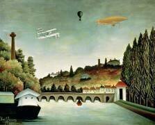 Vue du pont de Sèvres (Henri Rousseau) - Muzeo.com