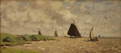 Vue du Voorzan (Claude Monet) - Muzeo.com