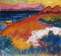 Vue sur la Mer Baltique (Alexej von Jawlensky) - Muzeo.com