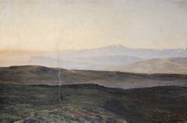 Vue sur les Pyrénées depuis la peste (Edmond Yarz) - Muzeo.com