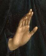 Détail de L'Annonciation (Rogier van der Weyden) - Muzeo.com