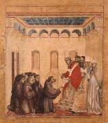 Saint François d'Assise recevant les stigmates (Giotto di Bondone) - Muzeo.com