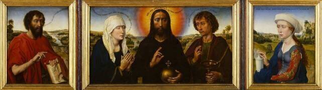 Triptyque de la famille Braque (complet) (Rogier van der Weyden) - Muzeo.com