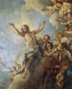 Abside de la chapelle Royale de Versailles : La résurrection (Charles de la Fosse) - Muzeo.com