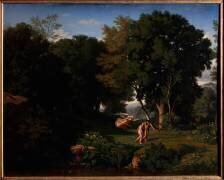 Adam et Eve chassés du paradis terrestre (Jean Achille Benouville) - Muzeo.com