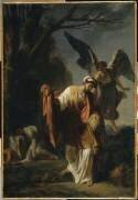 Agar et l'Ange (Jean-François Pierre Peyron) - Muzeo.com