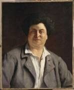 Alexandre Dumas père (1802-1870) - portrait posthume (Charles-Alphonse Bellay) - Muzeo.com