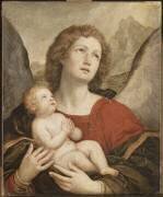 Ange gardien et enfant (anonyme) - Muzeo.com