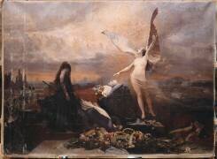 Apothéose aux funérailles de Thiers (Jehan Georges Vibert) - Muzeo.com