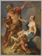 Bacchus, Ariane et l'Amour (Giovanni Battista Pittoni) - Muzeo.com