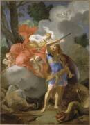 Cadmus ayant tué le Dragon, Minerve lui ordonne d'en semer les dents (Thomas Blanchet) - Muzeo.com