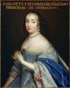 Charlotte-Catherine de Gramont (1639-1678), princesse de Monaco et duchesse de Valentinois (Frères Beaubrun) - Muzeo.com