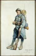 Chasseur à pied du 30e bataillon (Maurice Mahut) - Muzeo.com