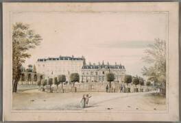 Château de Saint-Cloud, façade et double rampe sur les jardins (Victor-Jean Nicolle) - Muzeo.com