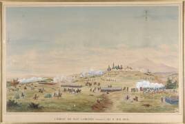 Combat de San Lorenzo, 8 mai 1863 (Ernest Lessieux) - Muzeo.com