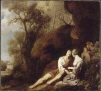 Couple dans un paysage (Peter Lely) - Muzeo.com