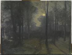 Dans la forêt, la nuit (Pierre-Victor Galland) - Muzeo.com