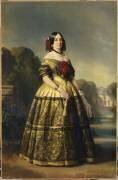 Dona Marie-Louise Ferdinande de Bourbon, Infante d'Espagne, duchesse de Montpensier en 1846 (Franz Xaver Winterhalter) - Muzeo.com