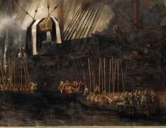 Embarquement du cercueil de Napoléon Ier à bord de la frégate 