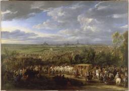 Entrée solennelle de Louis XIV et de la reine Marie-Thérèse à Arras, 30 juillet 1667 (Adam Frans van der Meulen) - Muzeo.com