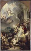 Etude pour le Miracle des Ardents (église Saint-Roch à Paris) (Gabriel-François Doyen) - Muzeo.com