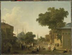 Fête orientale (Jean-Baptiste Hilaire) - Muzeo.com