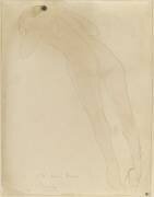 Femme nue, de dos, étendue sur le ventre (Auguste Rodin) - Muzeo.com