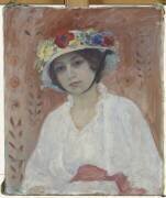 Figure de jeune fille (Henri Lebasque) - Muzeo.com