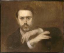 Gustave Geffroy (1855-1926), critique d'art,journaliste (Eugène Carrière) - Muzeo.com