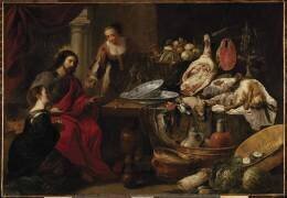 Jésus chez Marthe et Marie (Jan Fyt) - Muzeo.com